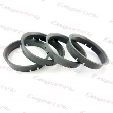 59,1 - 63,3mm centering rings (4pieces)