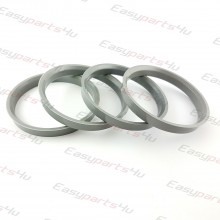 66,5 - 72,6mm centering rings (4pieces)
