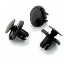 20x Honda Plastic 8mm Trim Clips for Grille, Wheel Arch Lining, Splashguard, Bumper
