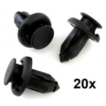 20x Honda Plastic Bumper Clips Panel Fasteners Trim Rivet 91503-SZ3-003