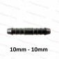 Straight 10mm - 10mm Barbed Hose Joiner / Fitting