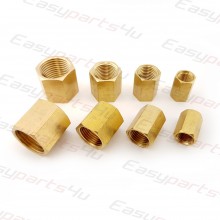 Brass BSP | Equal Straight Bush | Female Thread | Connector Pipe Fittings Tubing