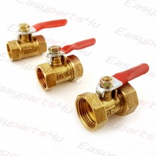 Brass BSP Ball Valve | Female Thread to Female Thread | Connector Pipe Fittings Tubing