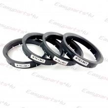 64,1 - 72,0mm centering rings (4pieces)