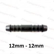 Straight 12mm -12mm Barbed Hose Joiner / Fitting