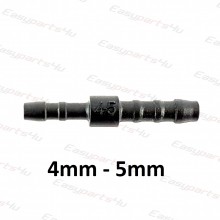 Straight 4mm - 5mm Barbed Hose Joiner / Fitting
