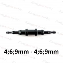 Straight 4;6;9mm - 4;6;9mm Barbed Hose Joiner / Fitting