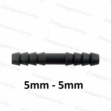 Straight 5mm - 5mm Barbed Hose Joiner / Fitting